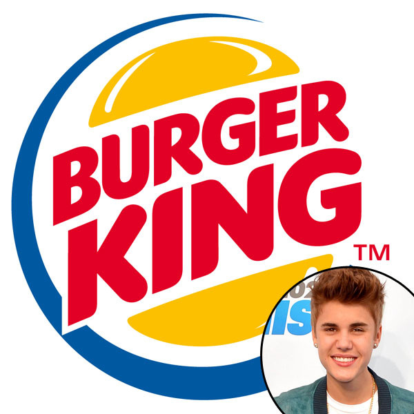 Burger King, Justin Bieber Burger King, Justin Bieber
